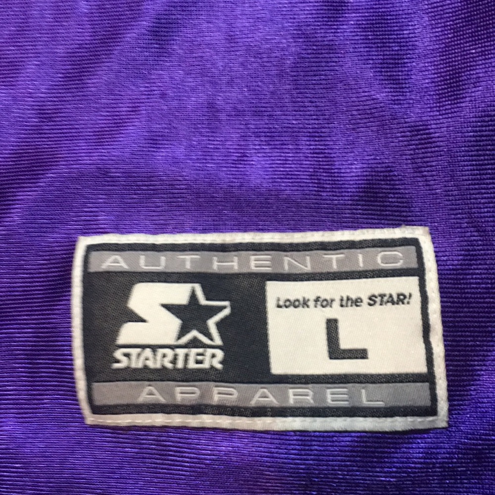 Vintage STARTER Toronto Raptors Reversible Jersey - Picture 6 of 6